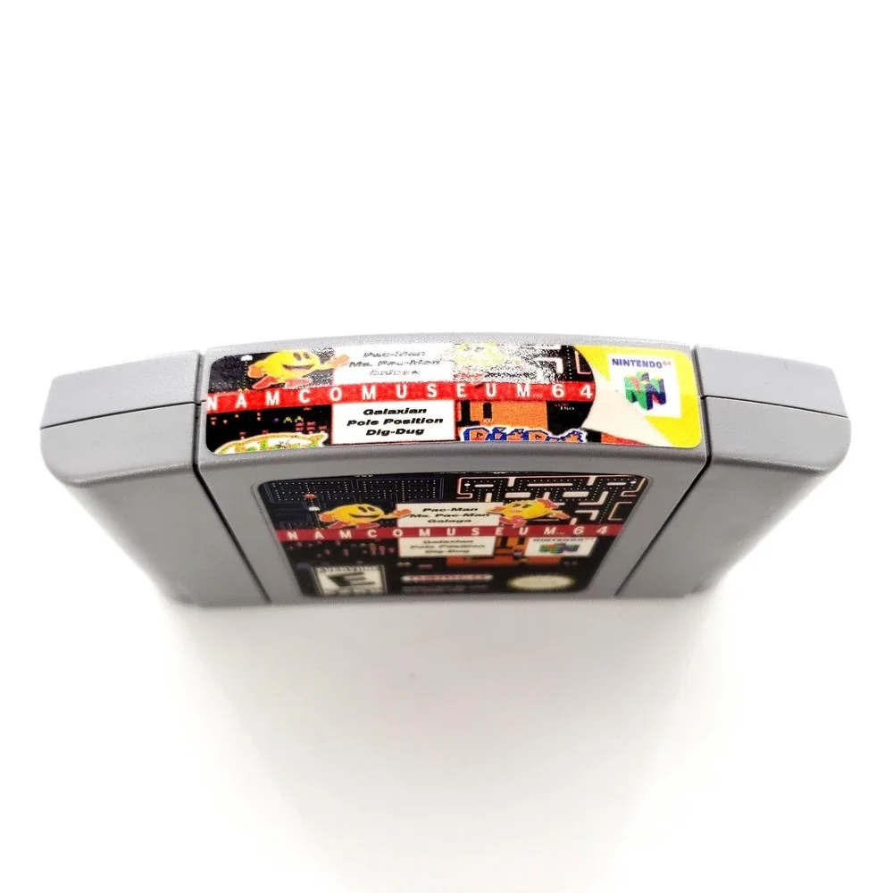 Namco Museum 64 (Nintendo 64, 1999) Authentic Complete Tested & Works
